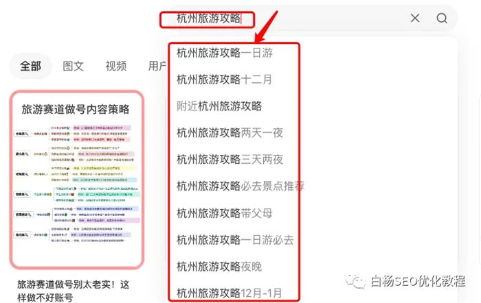 旅游行业小红书怎么做精准流量? 小红书 SEO SEO推广 第3张 旅游行业小红书怎么做精准流量? 小红书 SEO SEO推广 第3张
