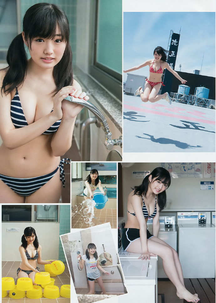 马场富美加 安藤咲樱 Young Jump