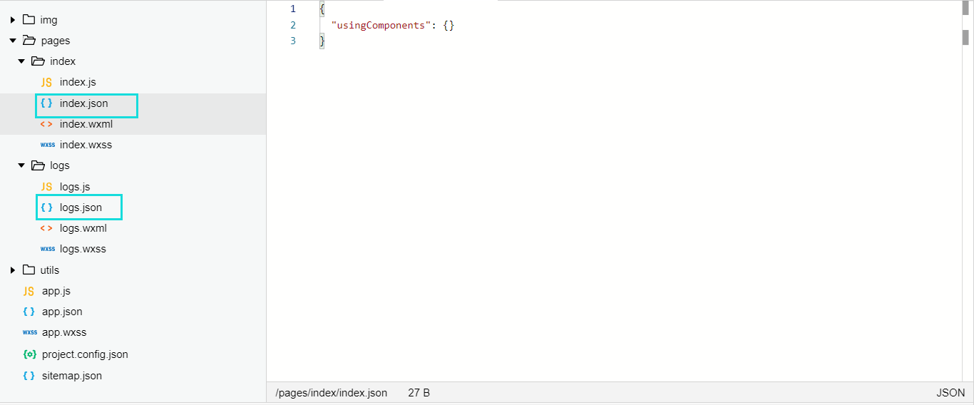 开发入门级教程：<a href=https://www.cgtblog.com/e/tags/?tagid=1079 target=_blank class=infotextkey>微信小程序</a>代码的构成之项目结构