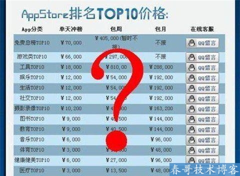 App Store刷榜工作室：我们技术过硬